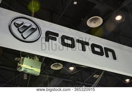 Pasay, Ph - Apr 7 - Foton Sign At Manila International Auto Show On April 7, 2019 In Pasay, Philippi