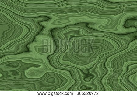 Creative Green Schistous Stonework Computer Art Background Illustration