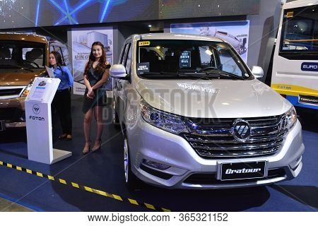 Pasay, Ph - Apr 7 - Foton Gratour At Manila International Auto Show On April 7, 2019 In Pasay, Phili