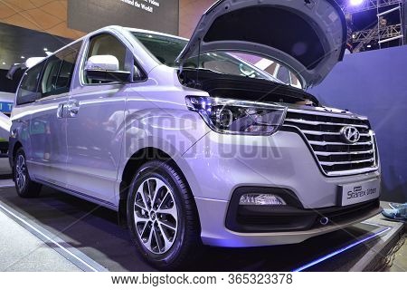 Pasay, Ph - Apr 7 - Hyundai Starex Urban At Manila International Auto Show On April 7, 2019 In Pasay
