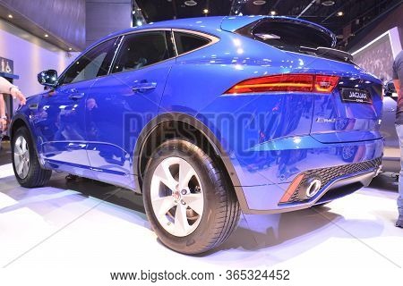 Pasay, Ph - Apr 7 - Jaguar E Pace Suv At Manila International Auto Show On April 7, 2019 In Pasay, P