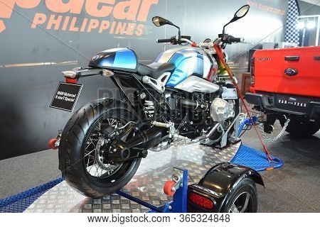Pasay, Ph - Apr 7 - Bmw Motorrad R Ninet Motorcycle At Manila International Auto Show On April 7, 20