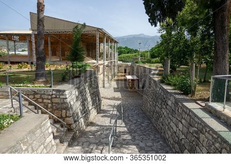 Demre, Antalya, Turkey - June 03, 2019: Church Of St. Nicholas The Wonderworker. Ancient Byzantine G