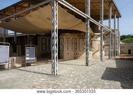 Demre, Antalya, Turkey - June 03, 2019: Church Of St. Nicholas The Wonderworker. Ancient Byzantine G