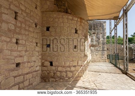 Demre, Antalya, Turkey - June 03, 2019: Church Of St. Nicholas The Wonderworker. Ancient Byzantine G