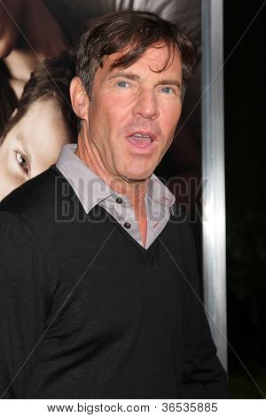 LOS ANGELES - SEP 4:  Dennis Quaid arrives at 