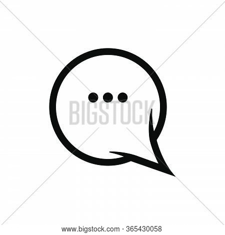 Speech Bubble Icon Vector Graphic Design Illustration
