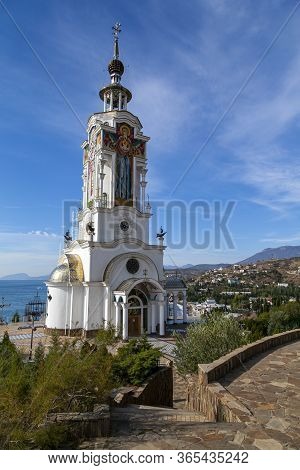 Temple-lighthouse Of St. Nicholas The Wonderworker (russia, Malorechenskoye)