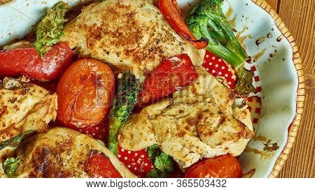 Chicken  Chorizo Traybake