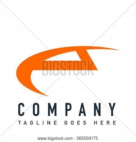 Logo Design For Company Initial Letter Cp