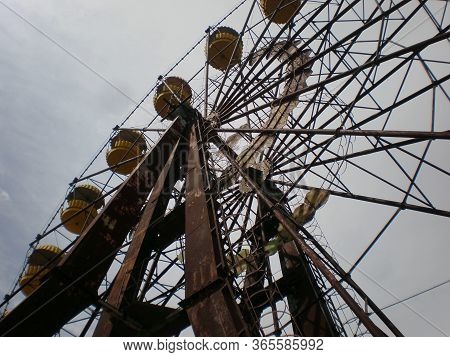 Ghost Town Pripyat In Chernobyl, Ferris Wheel