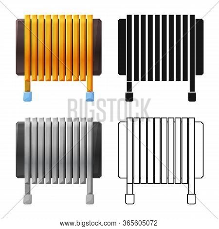 Vector Illustration Of Coil And Spiral Logo. Web Element Of Coil And Pressure Stock Vector Illustrat