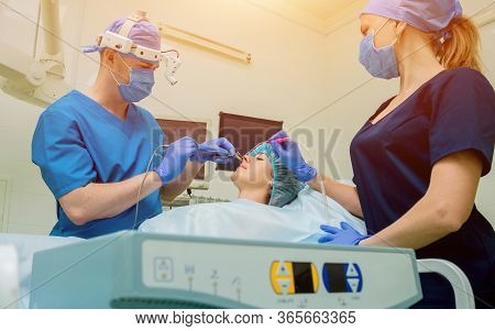 Laser Vaporization Of Nasal Concha With Coblation Technology Method