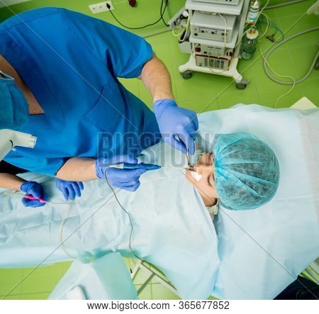 Laser Vaporization Of Nasal Concha With Coblation Technology Method