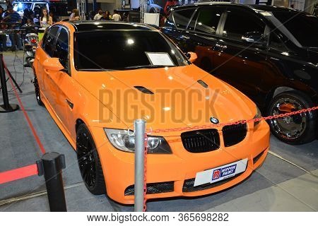 Pasay, Ph - Nov 30 - Bmw E90 At Manila Auto Salon Car Show On November 30, 2018 In Pasay, Philippine
