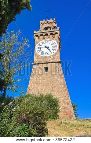 Torre del Barbarossa. Acquapendente. Lazio. Italia.