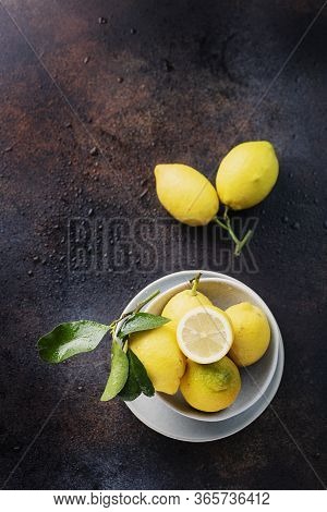 Fresh Biological Lemons