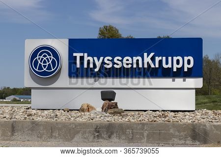 Terre Haute - Circa May 2020: Thyssenkrupp Auto Parts Manufacturing. Thyssenkrupp Produces Steering 