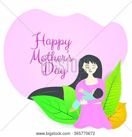 Happy Mother Day Illustration, Design - Vector