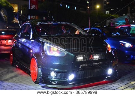 Pasay, Ph - Dec 8 - Mitsubishi Mirage Hatchback At Bumper To Bumper Car Show On December 8, 2018 In 