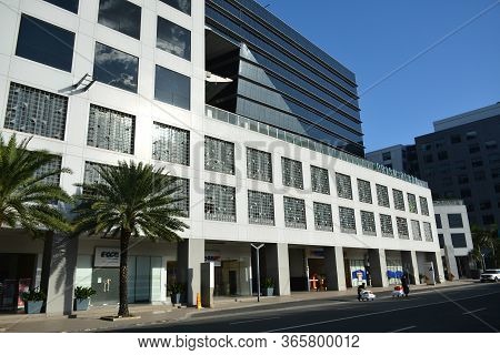 Pasay, Ph - Dec. 8 - Prism Plaza At Two Ecom Center Building Facade On December 8, 2018 In Pasay, Ph