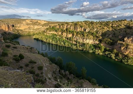 View Of Gorges Of Duraton Near Sepulveda (spain)