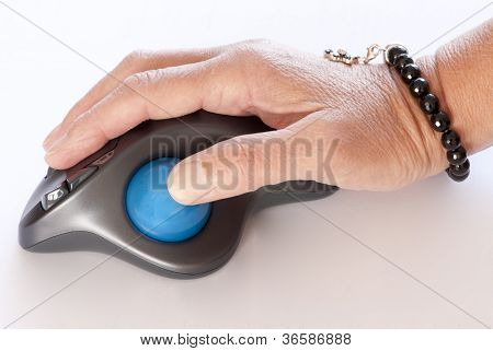 práce s trackball