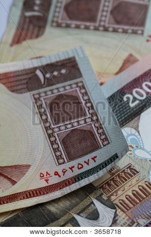 Iranske valuta Closeup