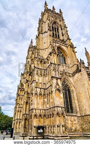 The Cathedral And Metropolitical Church Of Saint Peter In York. England, Uk