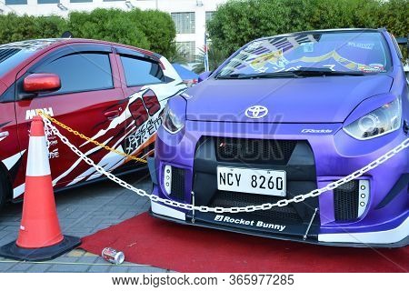 Pasay, Ph - Dec 8 - Toyota Wigo At Bumper To Bumper Car Show On December 8, 2018 In Pasay, Philippin