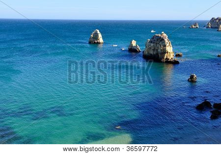 Ponta Da Piedade, Algarve, Portugalsko