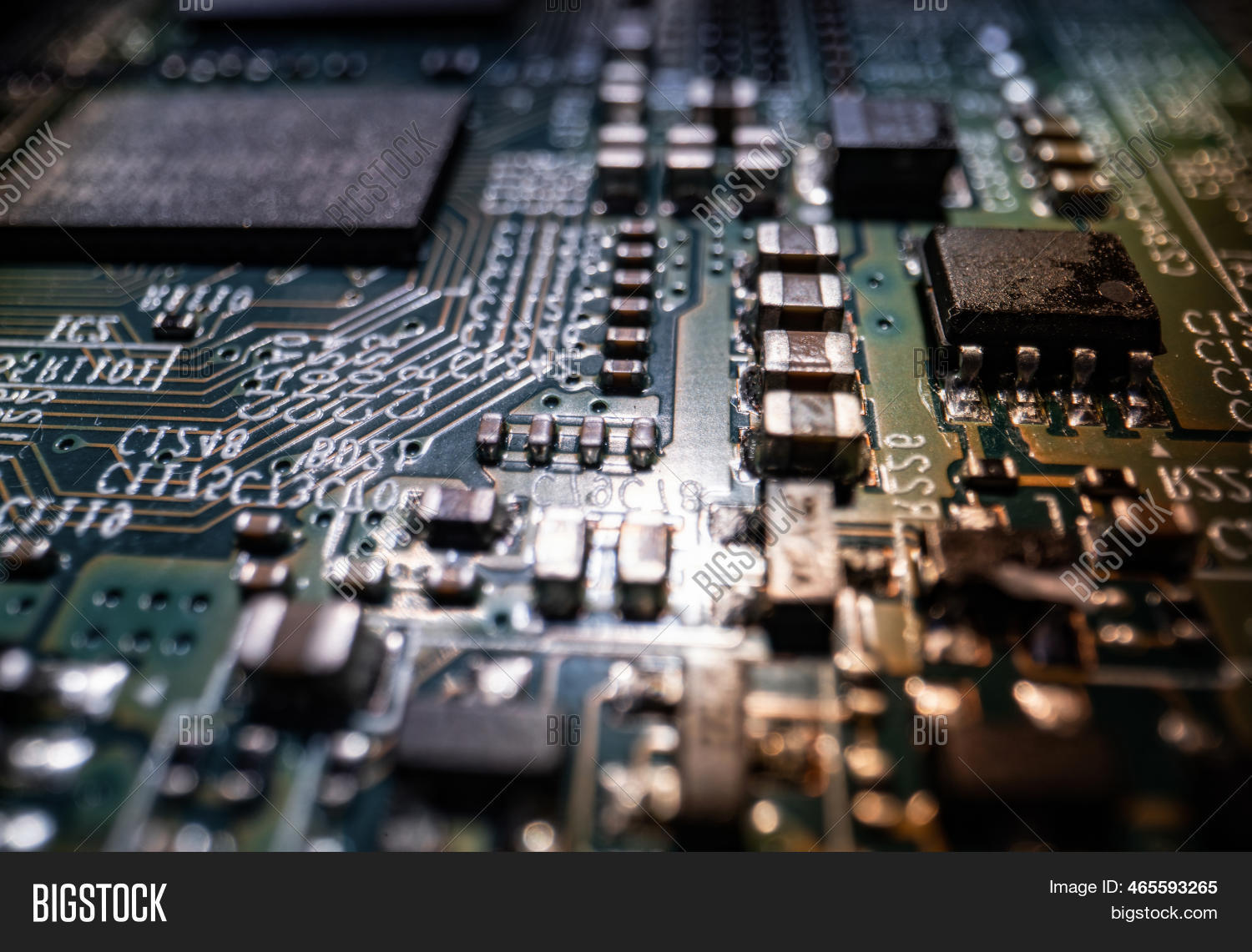 Computer Chip Texture