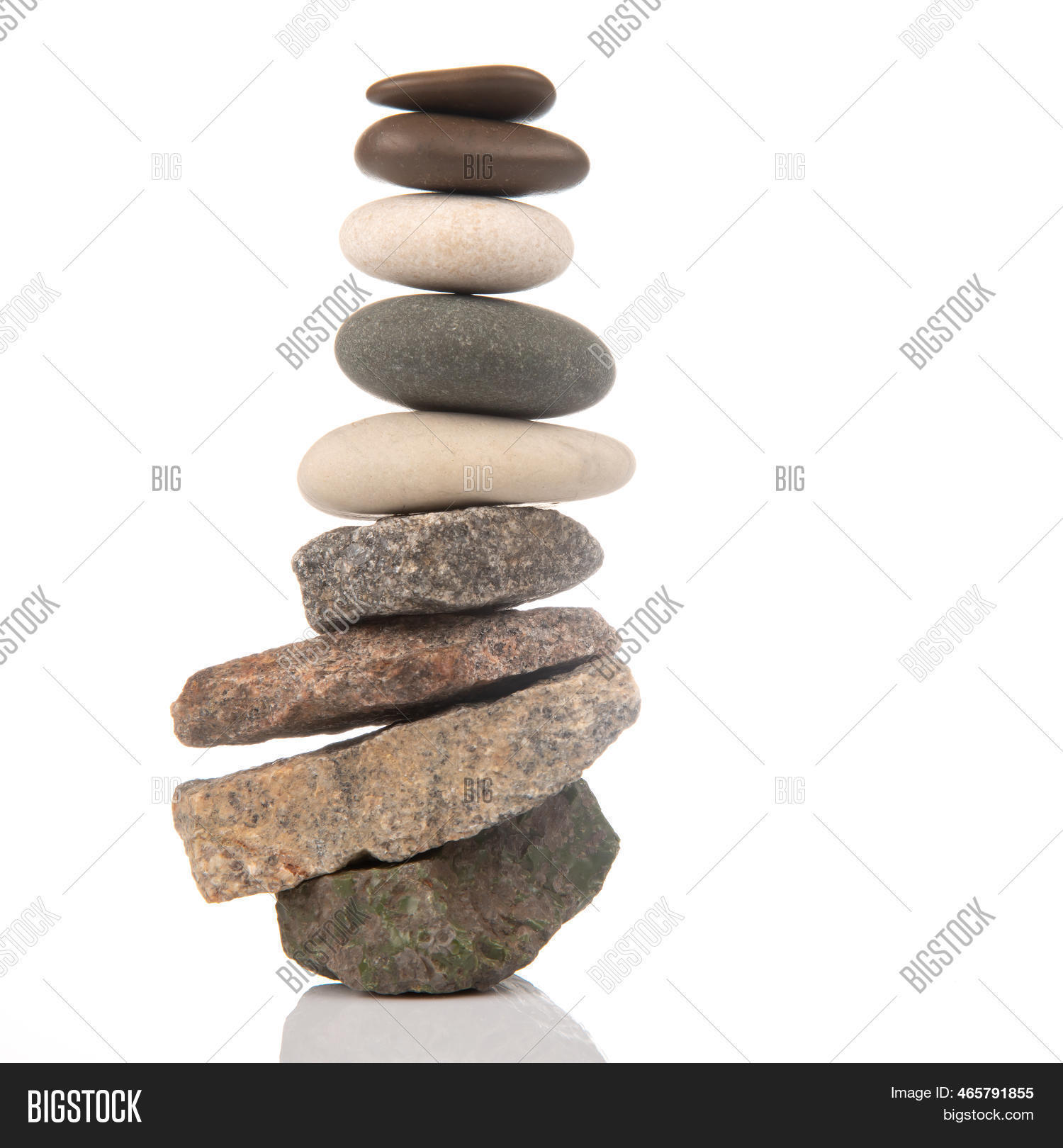 Stacking Rocks Pyramid Pyramid Stacked Stones Image & Photo (Free Trial) | Bigstock