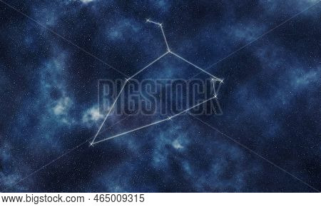 Cepheus Star Constellation, Night Sky, Constellation Lines King Cepheus