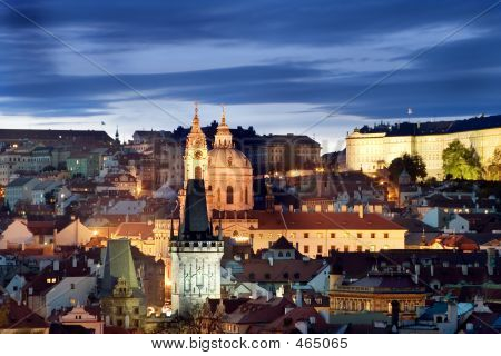 Praagse burcht Cityscape