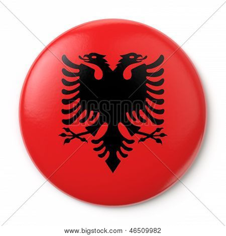Albanien Pin-zurück