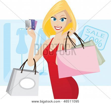 Shopping con carte di credito