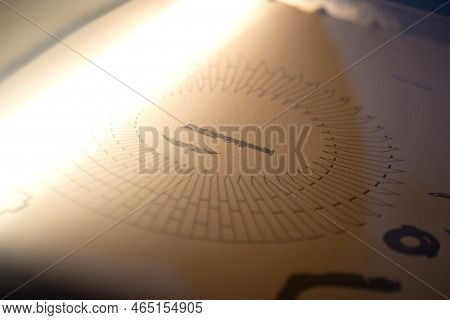 Printing Models On 3d Printer Close-up. High-speed Precision Printing Of Many Objects On 3d Printer 