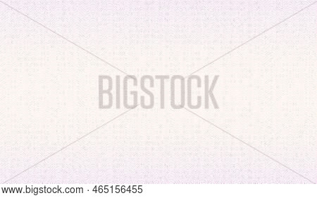 Purple, Beige Zigzag Watermark Pattern. Line Art Guilloche Design. Vector Abstract Striped Backgroun