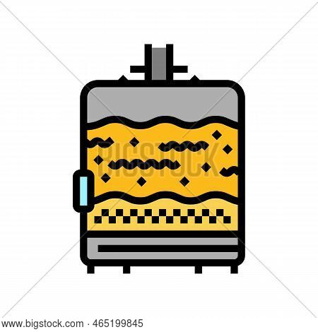 Separating Wort Beer Production Color Icon Vector. Separating Wort Beer Production Sign. Isolated Sy