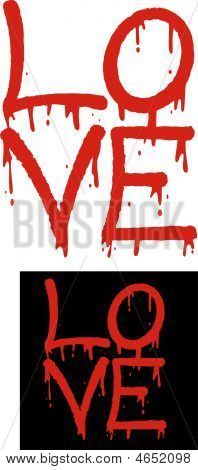 Amore verniciato a spruzzo