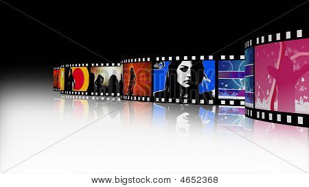 Müzik ve dans Film Reel