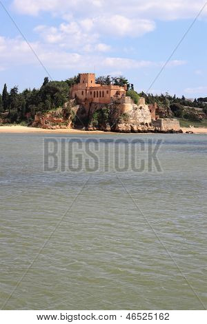 Sao Joao Fort yapmak Arade, Ferragudo, Portekiz
