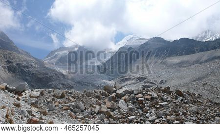 Andes Mountain Peak Bolivia Huayana Potosy Summit