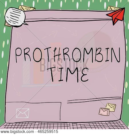 Inspiration Showing Sign Prothrombin Time. Business Idea Evaluate Your Ability To Appropriately Form