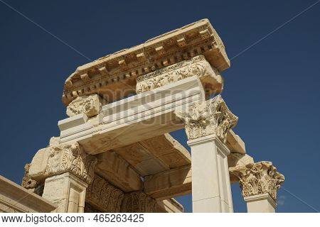 Laodicea On The Lycus Ancient City In Denizli City, Turkiye