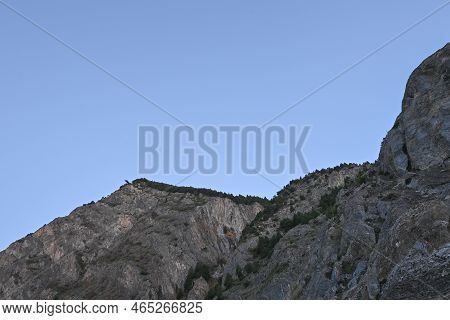 Morning At The Roc Del Quer Viewpoint In Canillo, Andorra.