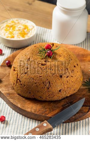 Homemade Christmas Figgy Pudding