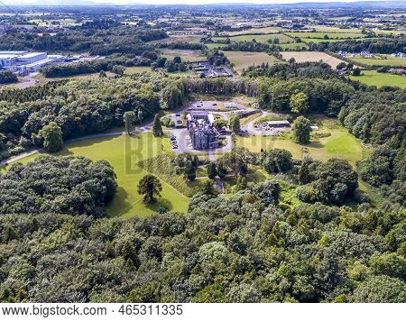 Aerial Of Belleek Castle In Ballina, County Mayo - Republic Of Ireland