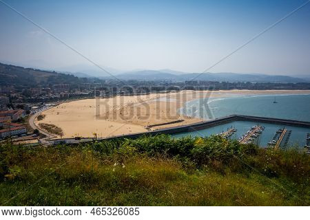 Laredo City Aerial View In Cantabria, Spain